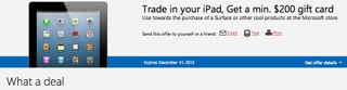 iPad Trade-in Microsoft Stores