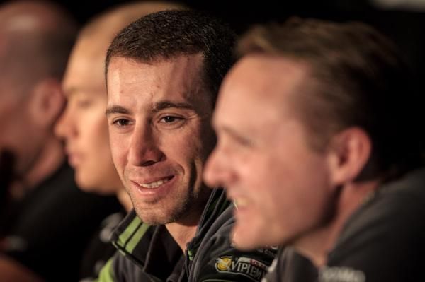Vincenzo Nibali (Liquigas-Cannondale) is happy to be back racing in California.