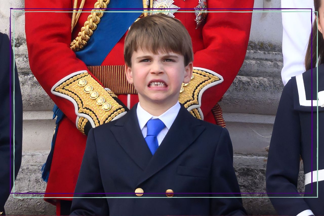 Prince Louis at Trooping the Colour 2024