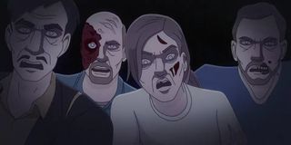 Zombies in the Night of the Animated Dead trailer