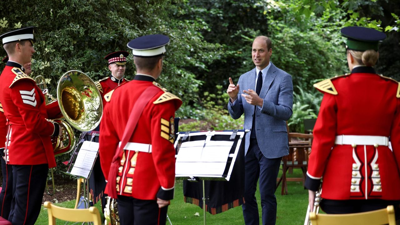 The soundtrack to the NHS Buckingham Palace Tea Party was very unexpected