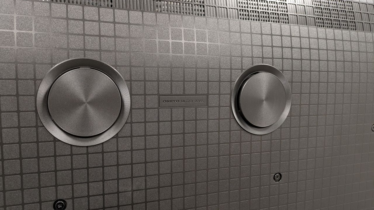 TCL C6K speakers on rear panel