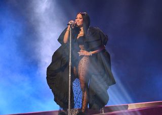 Nicki Minaj performs onstage at the 2023 MTV Video Music Awards