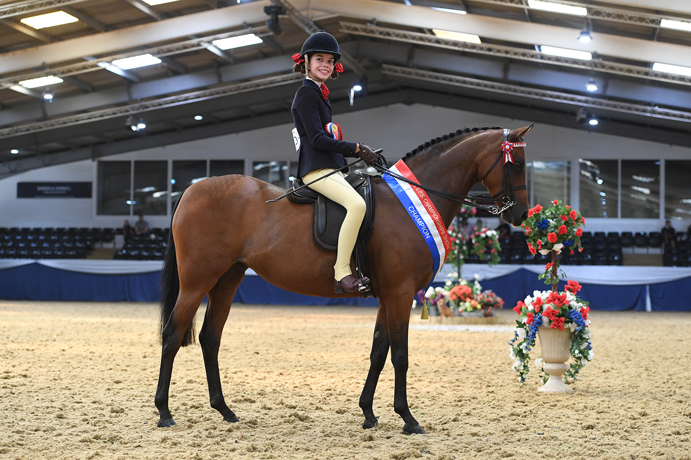 BSPS Champs. 27.08.22Show Pony Champion No. 975 Landemann Bird of Paradise