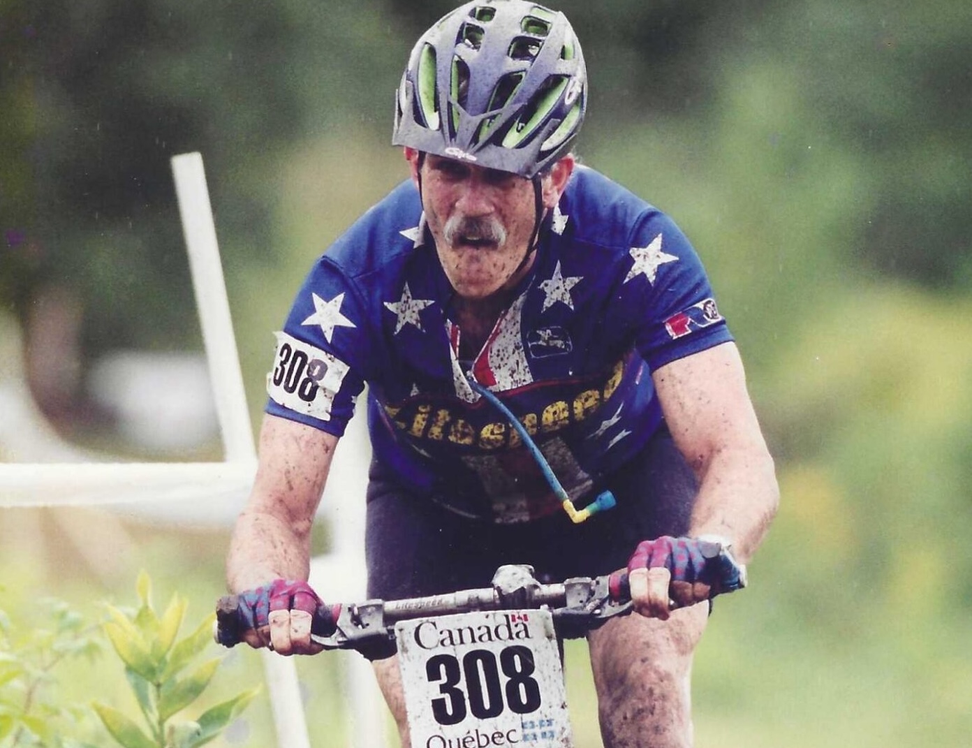 Bill Humphreys competes at 1999 MTB World Championships