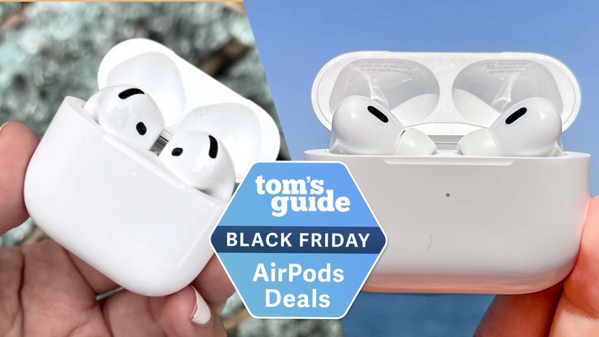 AirPods 4 vs AirPods Pro 2 with deal tag 