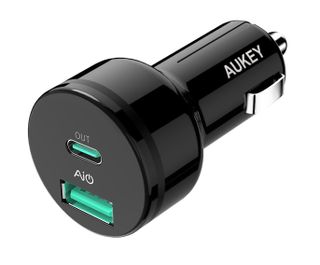 Aukey 39W Car Charger with USB-C PD