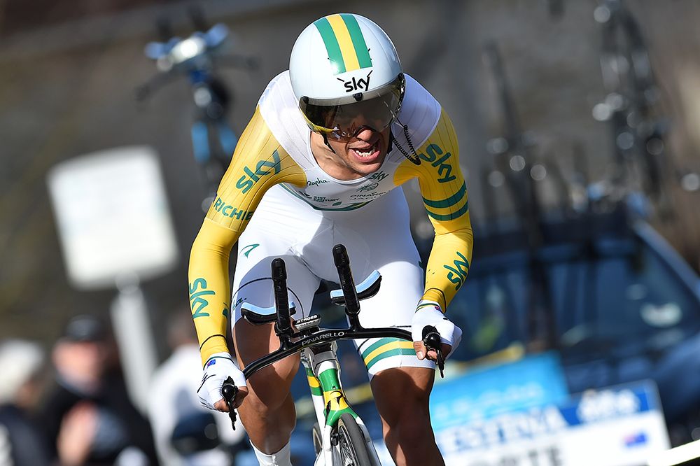 Richie Porte (Sky) is Australian time trial champion