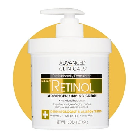 Advanced Clinicals Retinol Body Lotion, 16oz