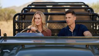 Andrew Walker and Brittany Bristow in A Safari Romance