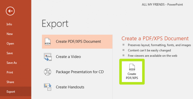 how to make a powerpoint presentation from a pdf file