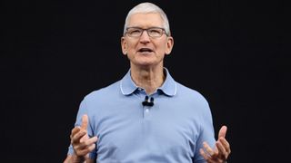 Tim Cook en la WWDC 2023