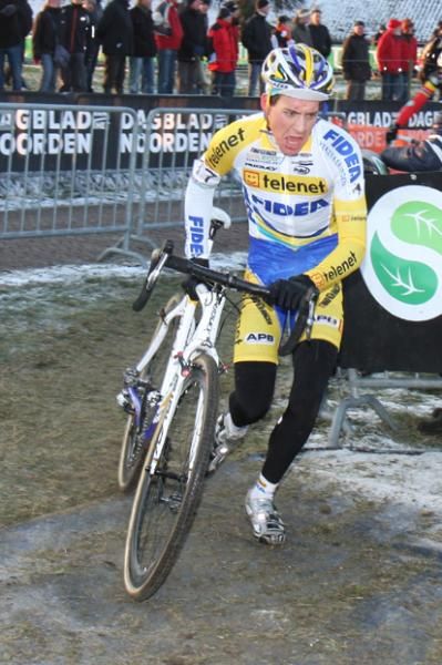 Tom Meeusen (Telenet - Fidea) en route to victory.