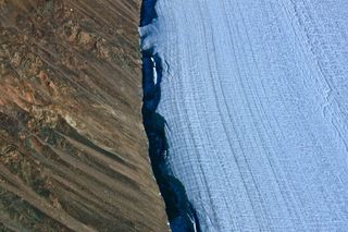 The Sverdrup Glacier in Canada