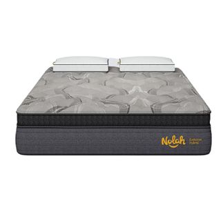 Saatva Classic vs Nolah Evolution 15 mattress image shows the Nolah Evolution 15 from the base