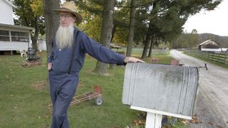 An Amish man