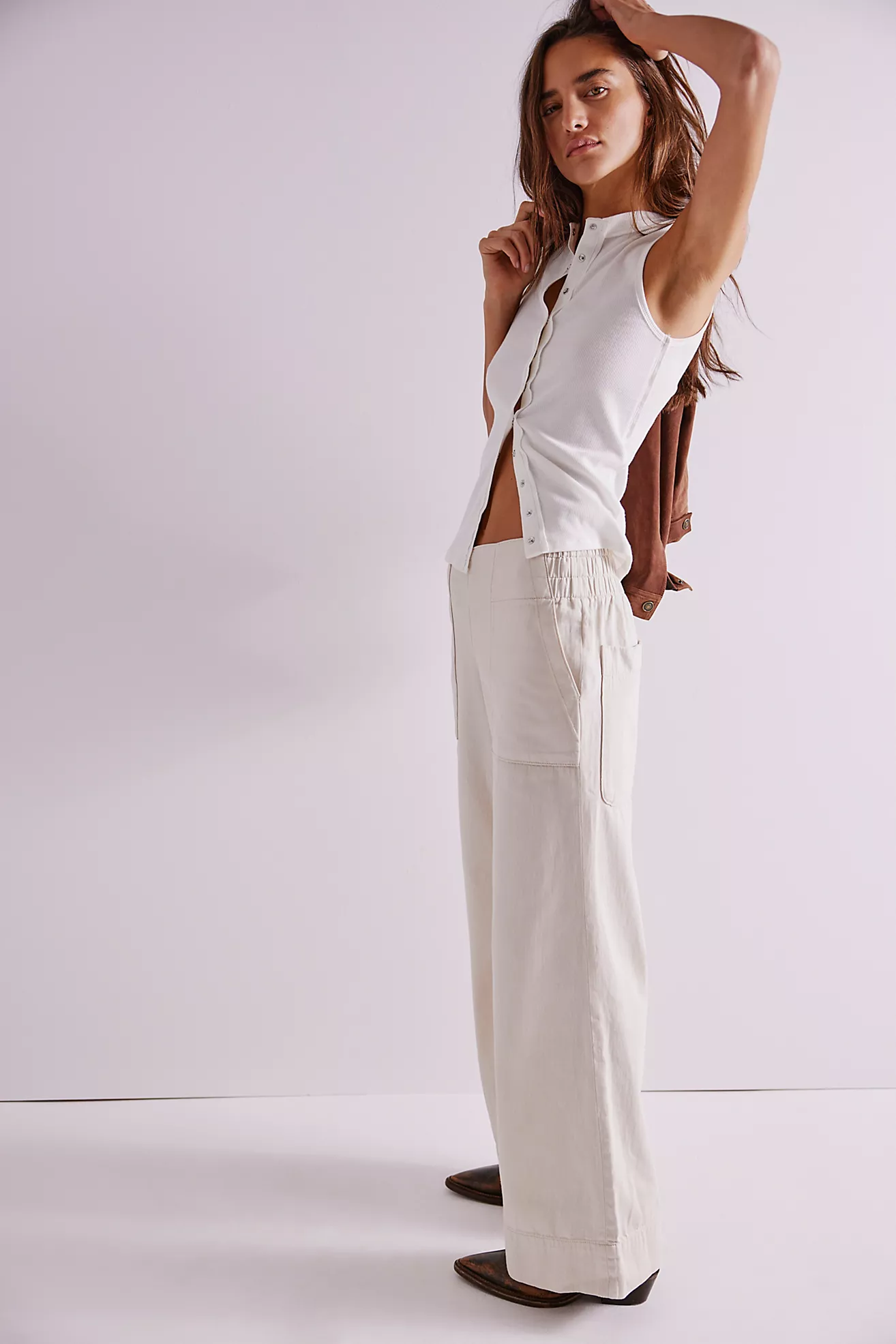 We the Free Breezy Denim Pull-On Jeans