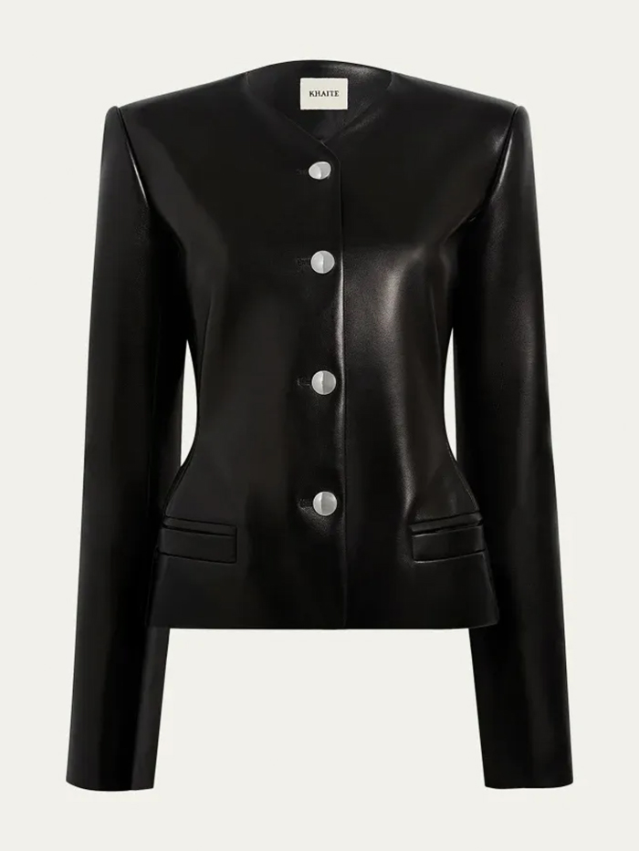 Khaite, Nara Leather Jacket