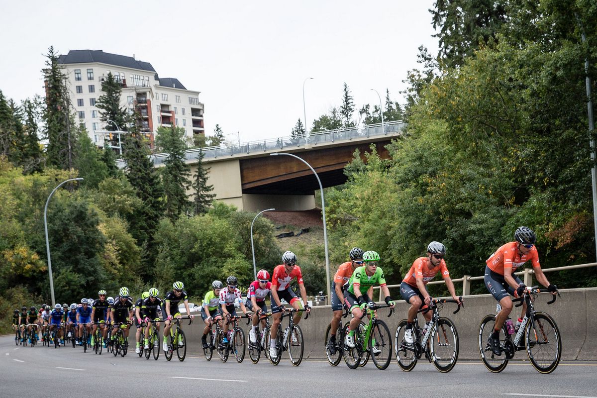 The Rally squad control the race on the KOM