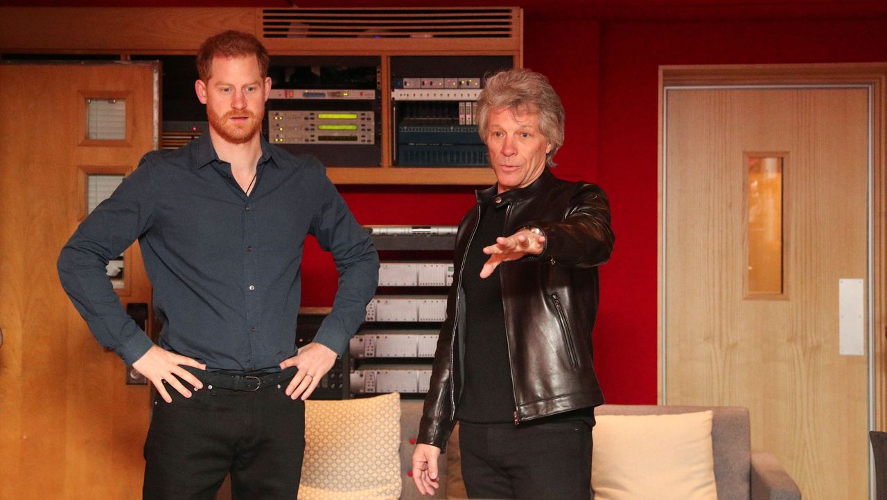 The Duke Of Sussex Visits Abbey Road Studios