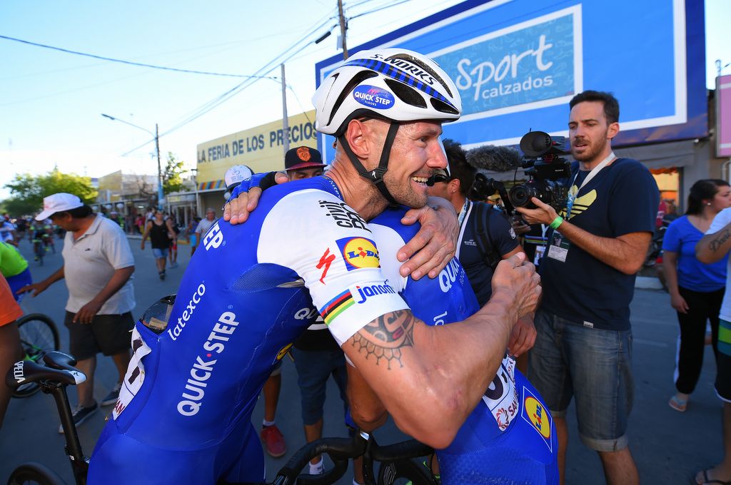 A happy Tom Boonen after the win