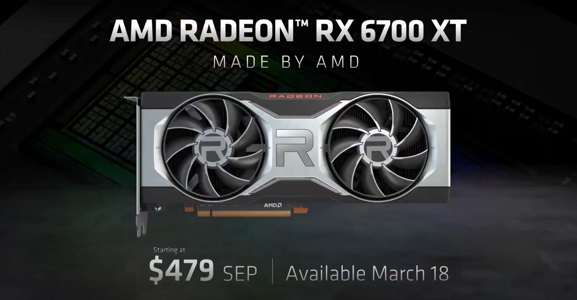 AMD RX 6700 XT