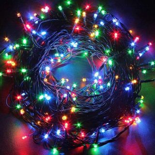Colorful Christmas lights from Amazon