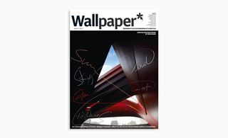 Wallpaper* magazine with Ron Arad's favourite image of the building on the front cover