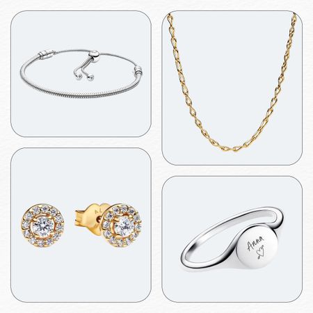 Pandora Jewelry Collage
