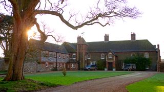 A general view of the rear of Anmer Hall on the Sandringham Estate on January 13, 2013