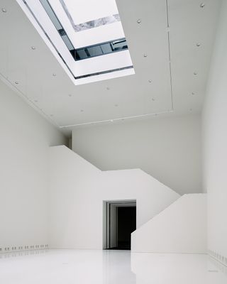 Royal Museum of Fine Arts Antwerp by KAAN Architecten, minimalist staircase
