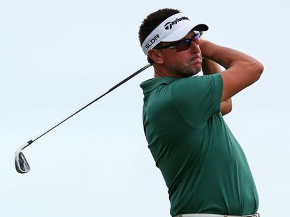 Robert Allenby in action at the Sony Open