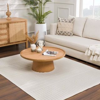 Boutique Rugs contemporary white washable rug