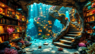 Freepik image of dreamy underworld