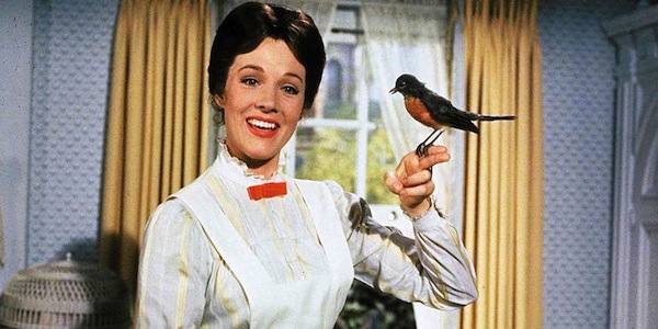 Julie Andrews as Mary Poppins