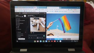 Chromebook Splitscreen Hero