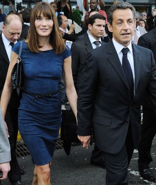 Carla Bruni President Sarkozy- Carla Bruni expecting twins? - Carla Bruni expecting - Carla Bruni Pregnant - Marie Claire - Marie Claire UK