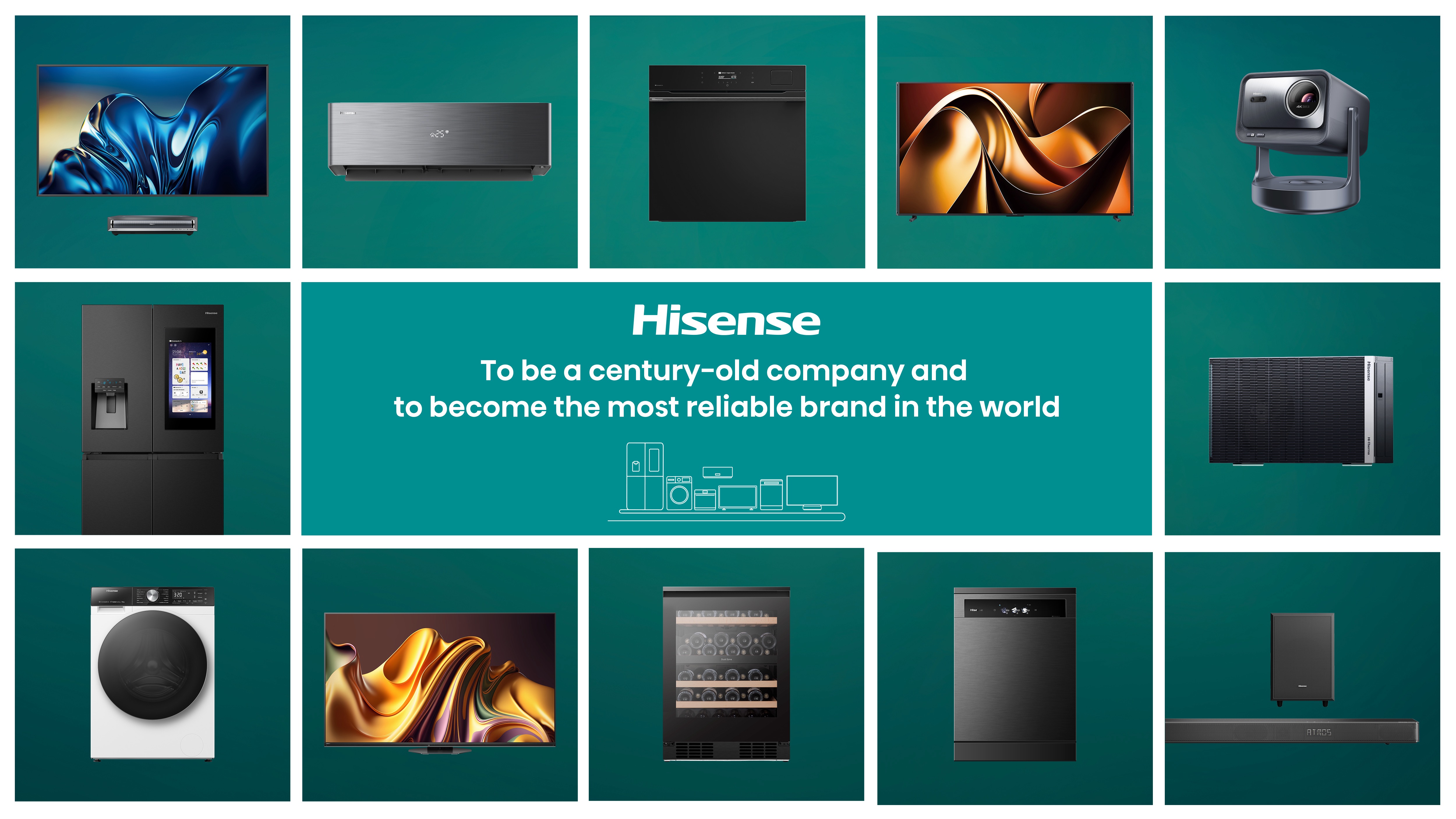 Hisense: празднование 55-летия перед игрой