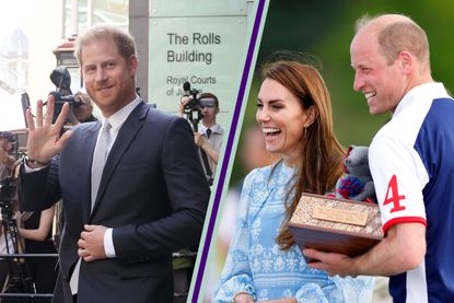 Prince Harry, Prince William and Kate Middleton