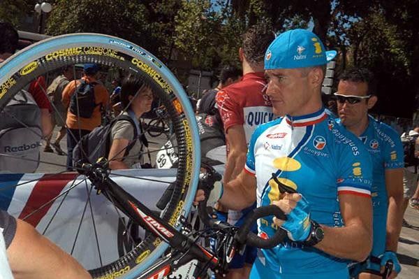 Thomas Voeckler (Bouygues) in his 400th race of the season