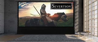 Severtson Ships New Motorized Electric Floor Projection Screen