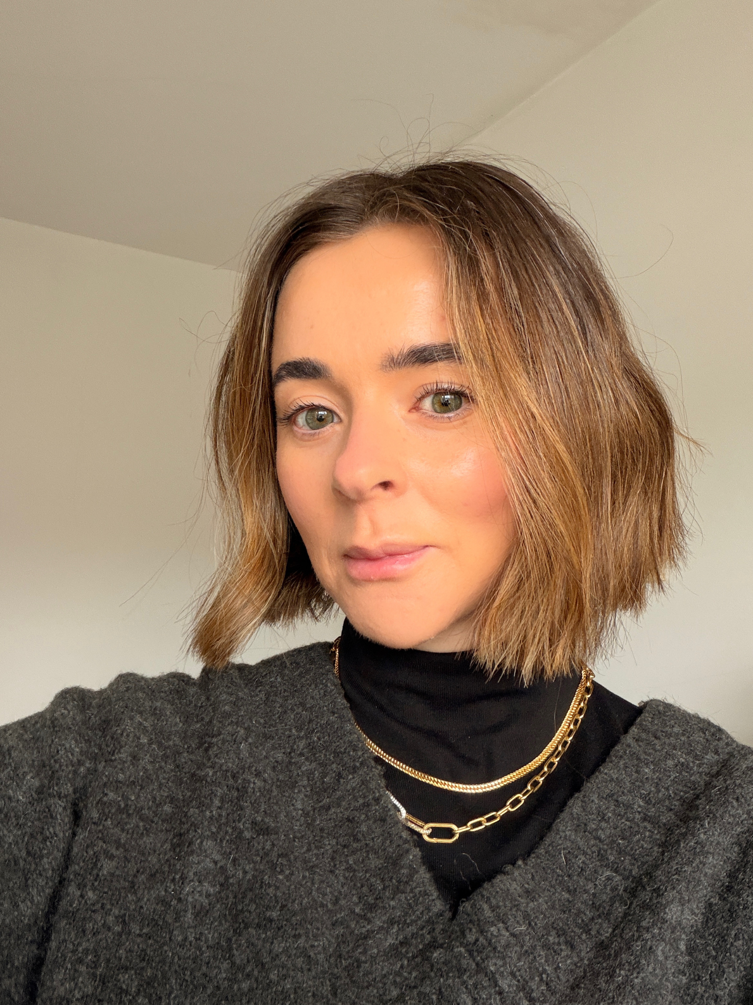 Grace wearing Kylie Cosmetics Skin Tint Blurring Elixir Foundation