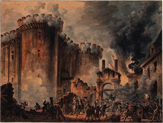 The storming of the Bastille