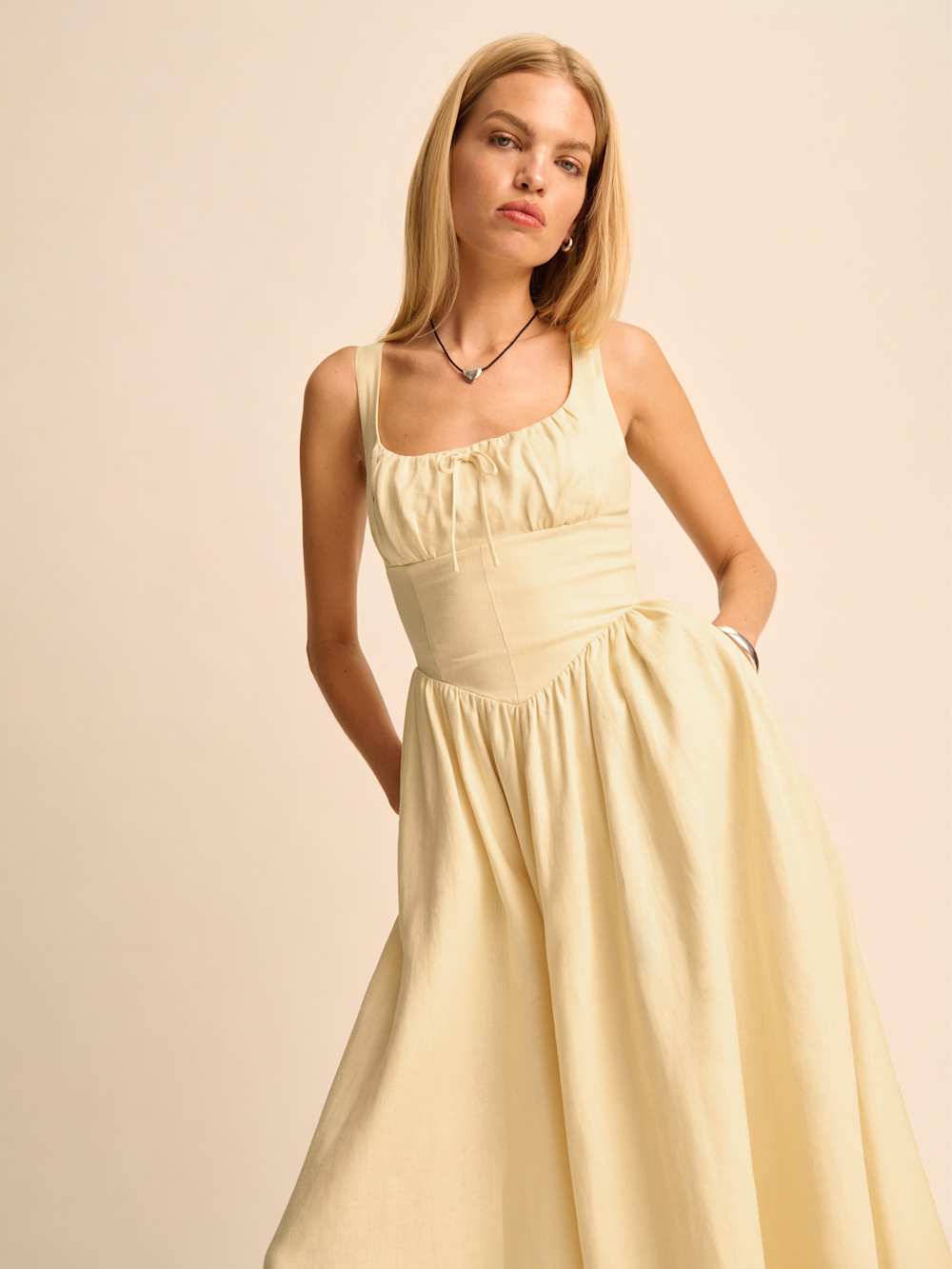 Balia Linen Dress