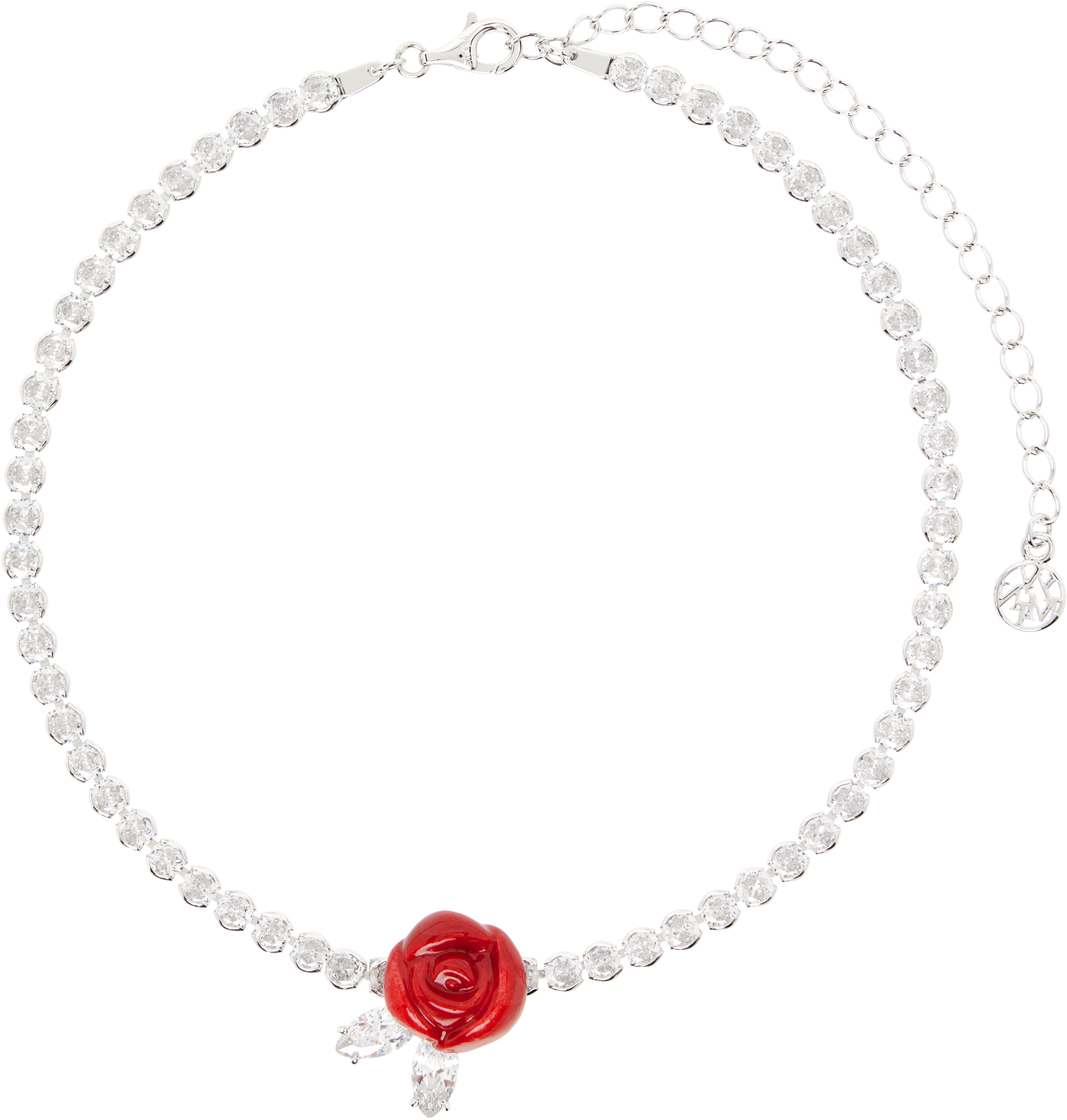 Yvmin Edition Ceramics Rose Choker