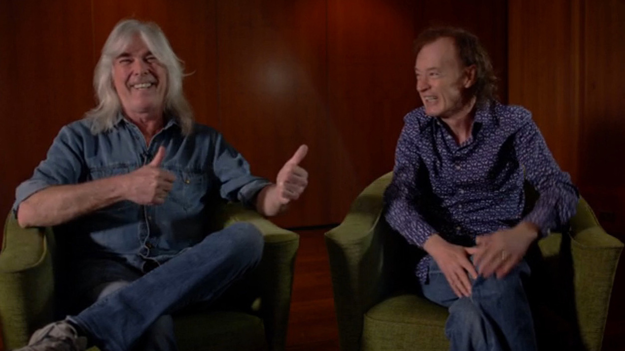 Cliff Williams and Angus Young