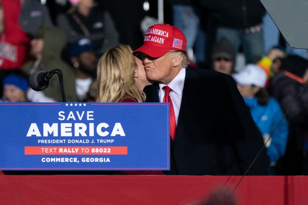 Donald Trump and Marjorie Taylor Greene