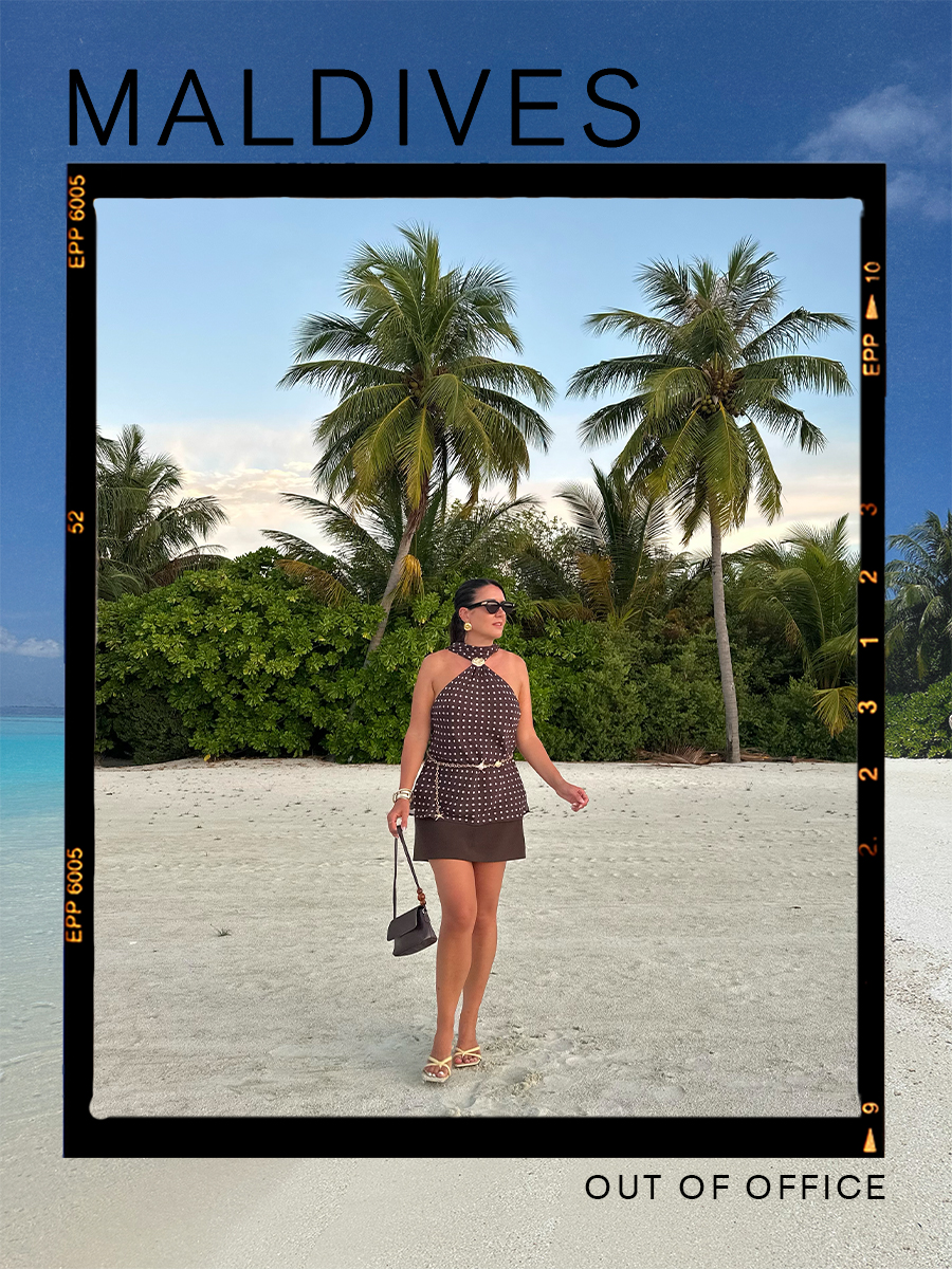 Harriet Davey in the Maldives