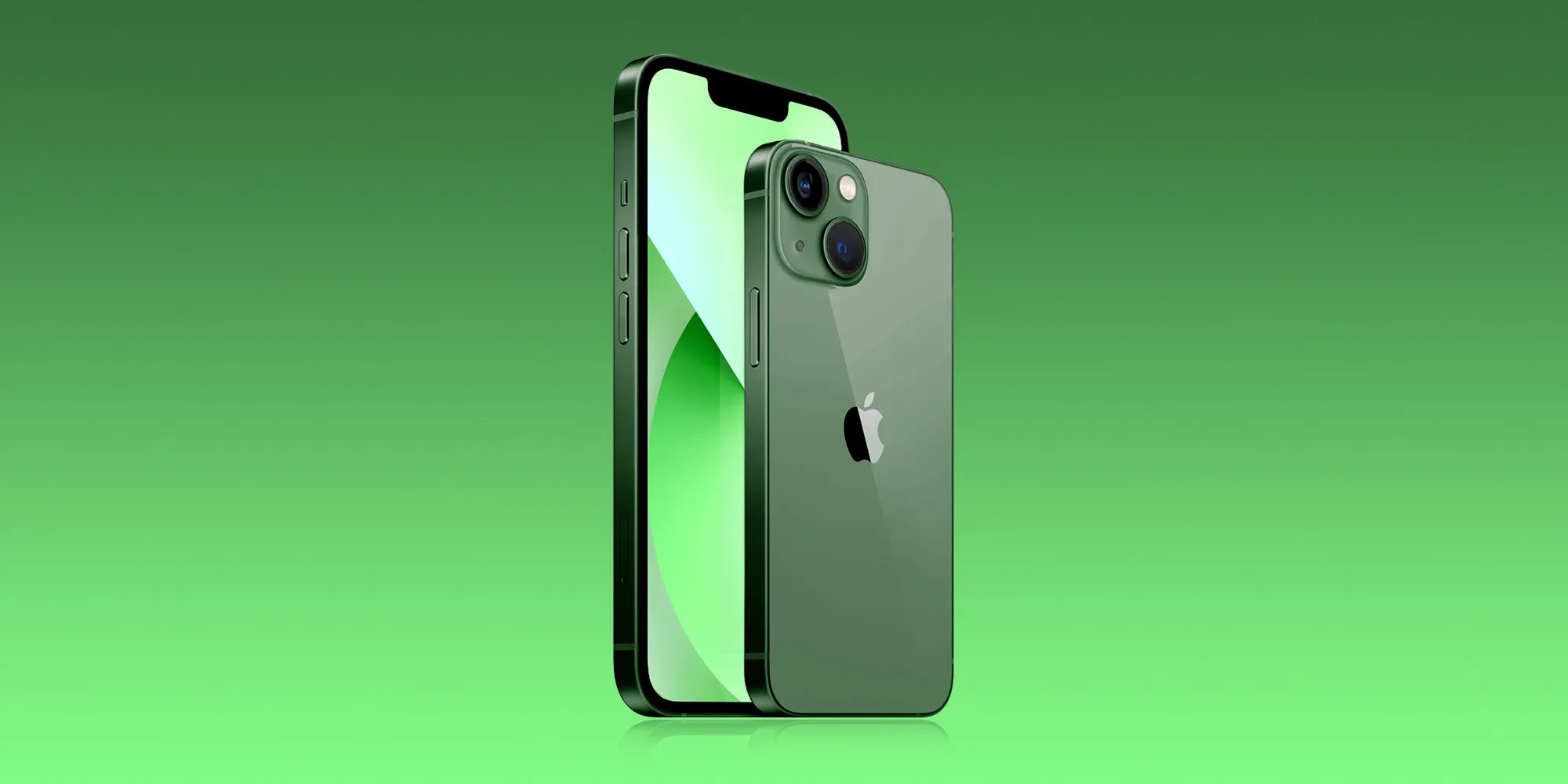 Apple iPhone 13 in green