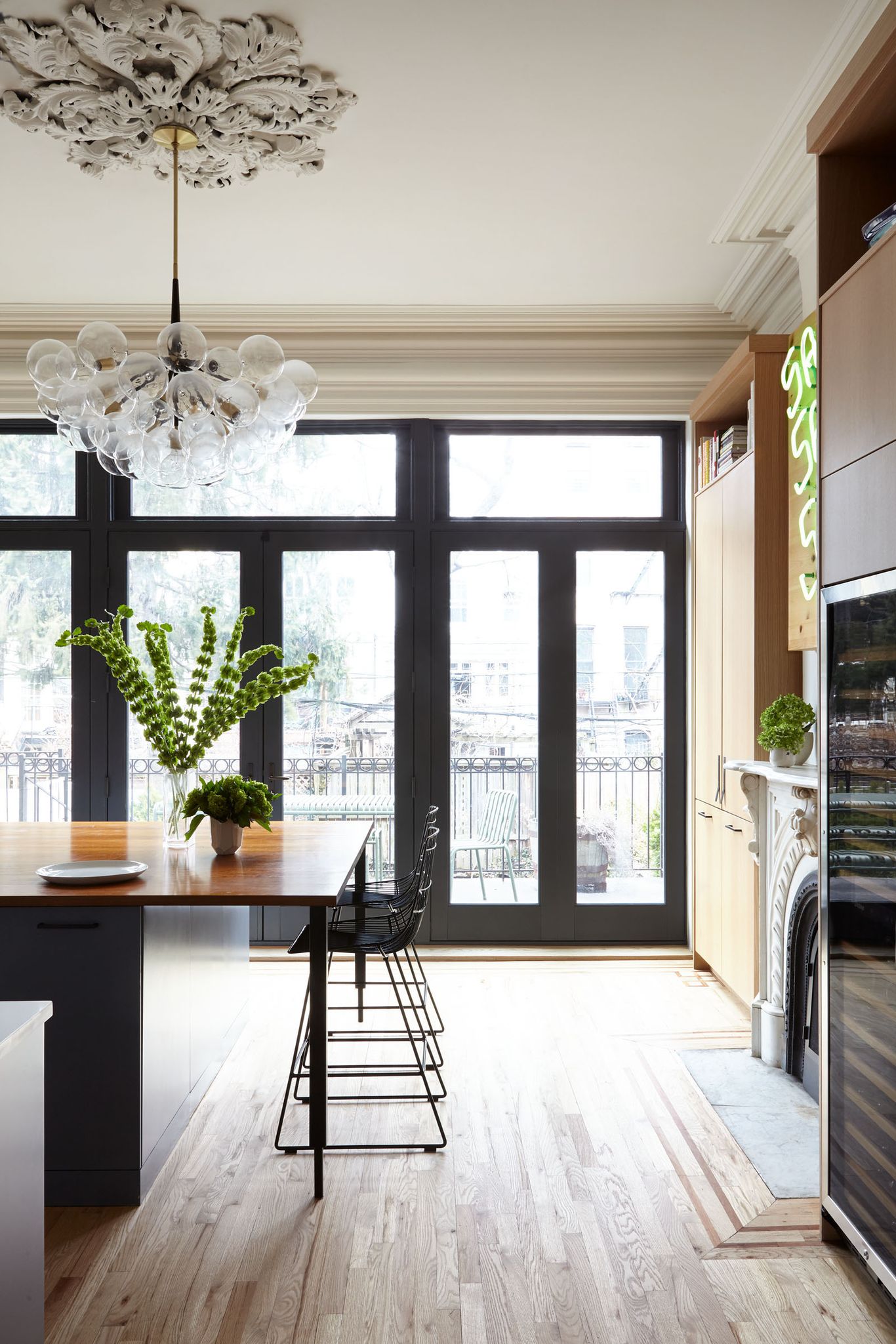 New York brownstone This 19th century brownstone townhouse in New